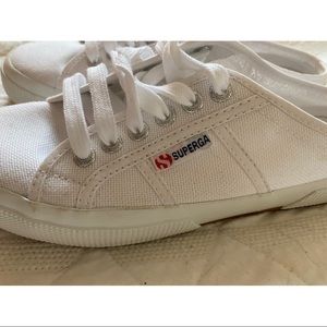SUPERGA Sz. 39 Women’s white slide on shoes